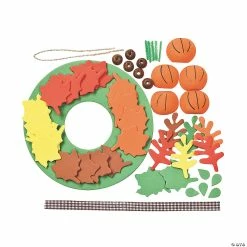 Cheap 🧨 3D Pumpkin Wreath Craft Kit- Makes 12 ✨