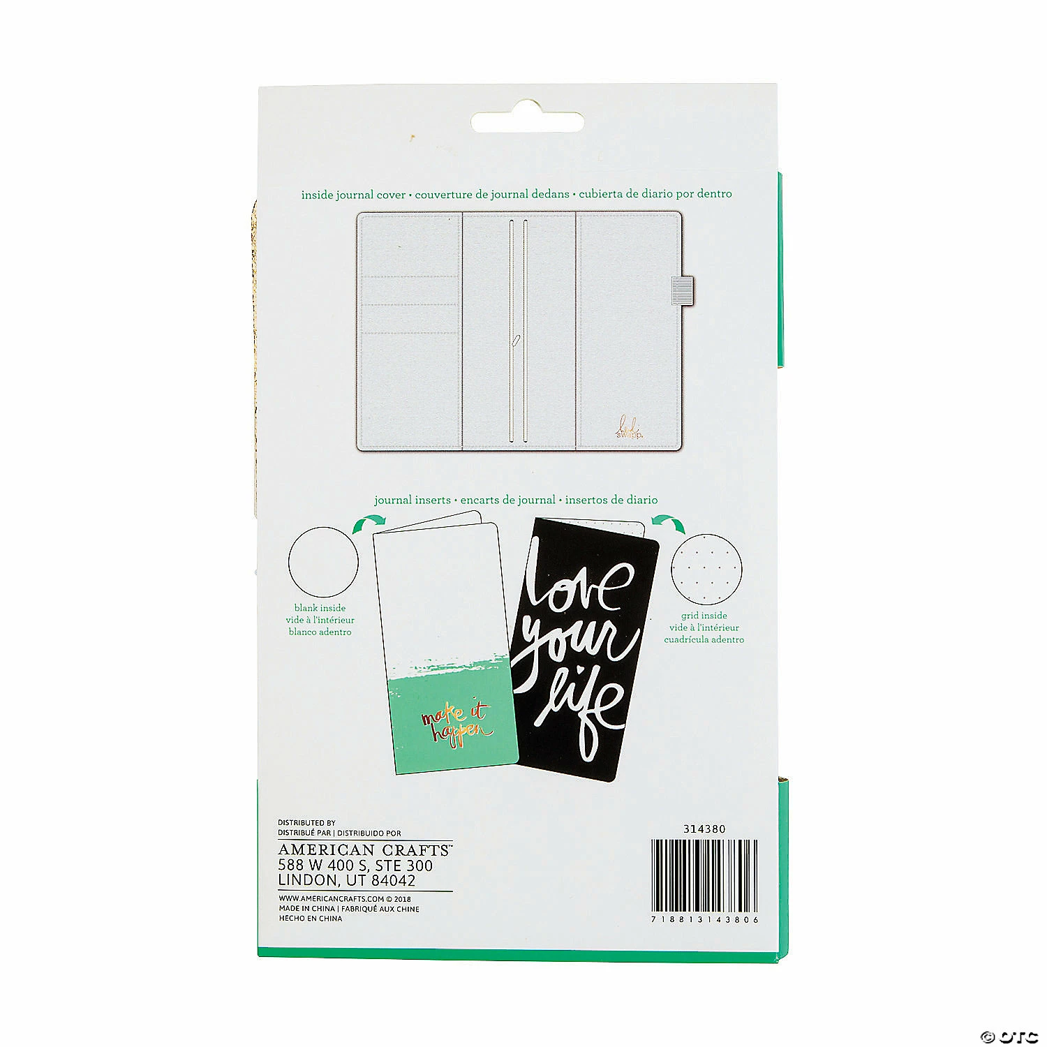 Flash Sale 🧨 American Crafts™ Gold Glitter Journal Kit - 3 Pc. 🤩 - Image 2