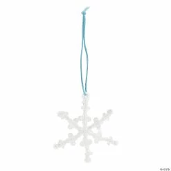 Best reviews of 🧨 Beaded Snowflake Ornament Kit - Makes 12 ⭐