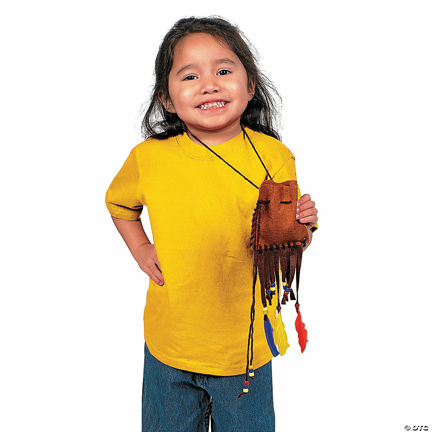 Flash Sale ๐ Beads & Feathers Pouch Necklace Craft Kit - Makes 12 ๐ - Image 3