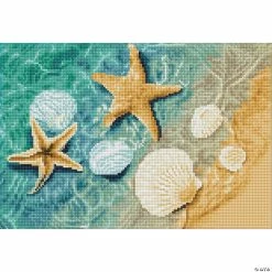 Coupon ✔️ Diamond Dotz Diamond Embroidery Facet Art Kit 11"X16.14"-Crystal Shore 👏