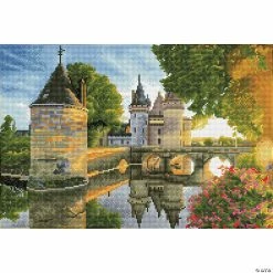 Top 10 🛒 Diamond Dotz Diamond Embroidery Facet Art Kit 13.78"X20.47"-River Castle with Frame 🧨