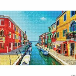 Best reviews of 💯 Diamond Dotz Diamond Embroidery Facet Art Kit 14.57"X20.28"-Italian 🌞 Summer with Frame 🤩