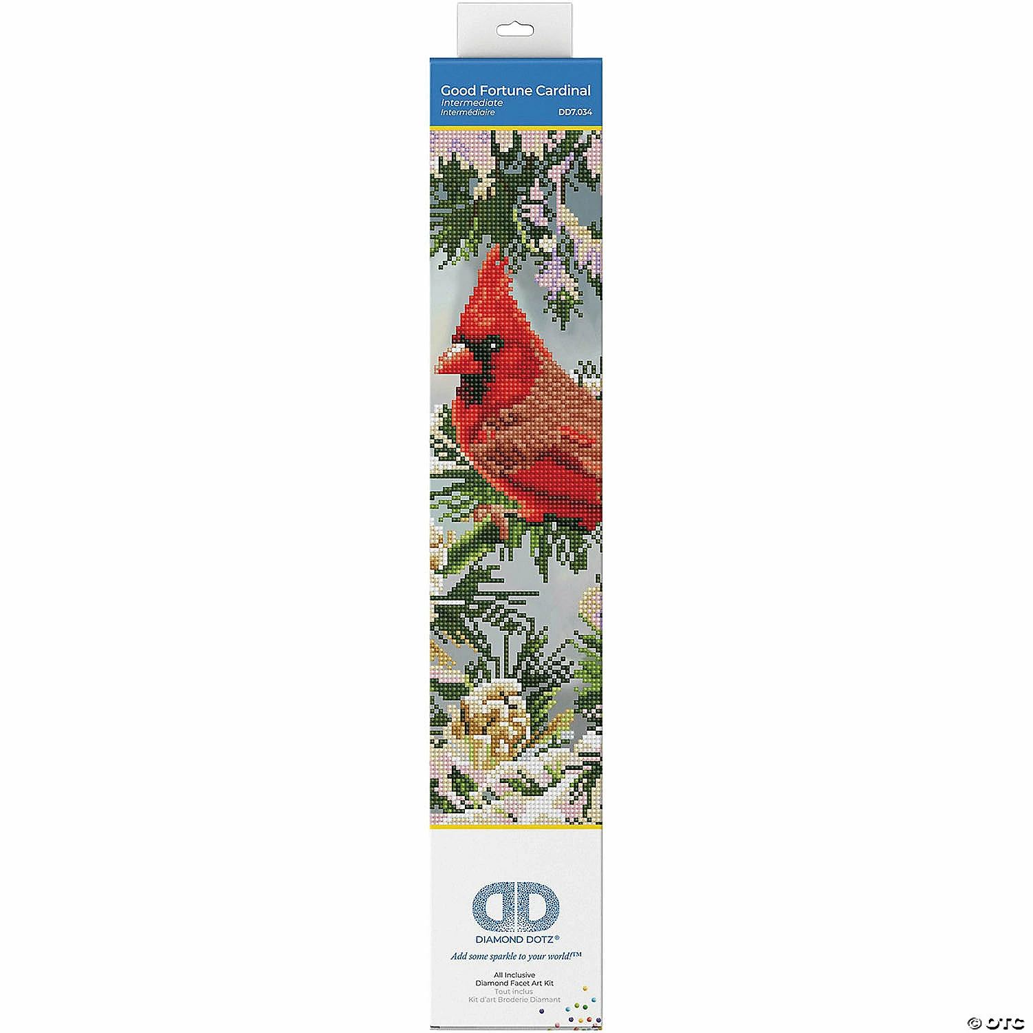 Brand new 👏 Diamond Dotz Diamond Embroidery Facet Art Kit 14.6"X18.5"-Good Fortune Cardinal ⌛ - Image 2