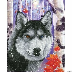 Best Sale 😉 Diamond Dotz Diamond Embroidery Facet Art Kit 15"X19"-Forest Wolf 👍