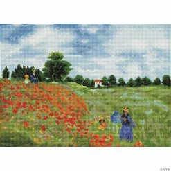 Best reviews of โญ Diamond Dotz Diamond Embroidery Facet Art Kit 22.4"X16"-Poppy Fields (Monet) ๐