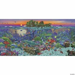 Budget โ๏ธ Diamond Dotz Diamond Embroidery Facet Art Kit 51"X25"-Coral Reef Island ๐ฅ