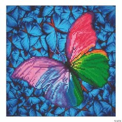 Discount 😀 Diamond Dotz Embroidery Facet Art Kit - Flutter by Pink 🎁