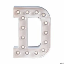 Hot Sale ⌛ DIY Letter “D” Marquee Light-Up Kit - 4 Pc. 😉