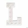 Flash Sale 👍 DIY Letter “L” Marquee Light-Up Kit - Makes 1 🔔
