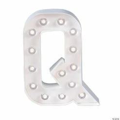 Coupon ✨ DIY Letter “Q” Marquee Light-Up Kit - Makes 1 🎉