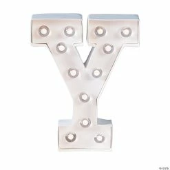 Wholesale 🛒 DIY Letter “Y” Marquee Light-Up Kit - Makes 1 🛒