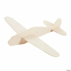 Best Pirce 🎁 DIY Unfinished Wood Airplane Kits - 12 Pc. 🔔