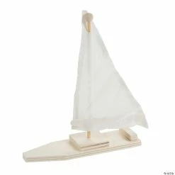 Outlet ๐คฉ DIY Wood Sailboat Kits - 12 Pc. ๐ฏ