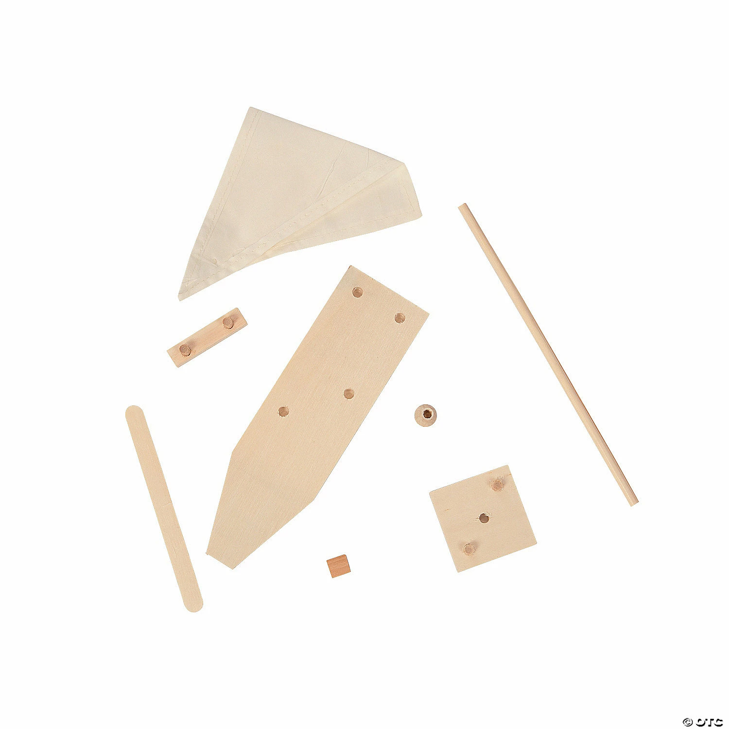 Outlet ๐คฉ DIY Wood Sailboat Kits - 12 Pc. ๐ฏ - Image 3