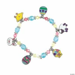 Flash Sale π₯ Easter Charm Bracelet Craft Kit - Makes 12 π