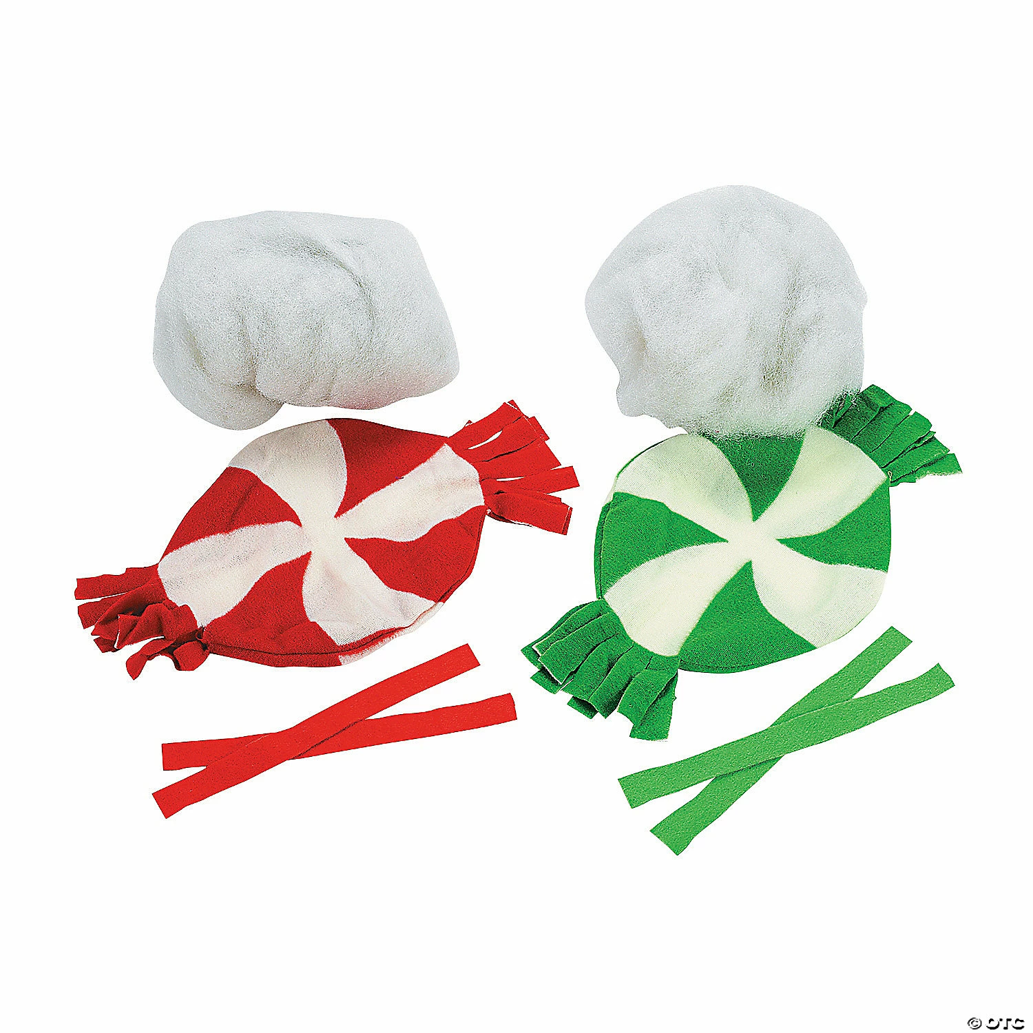 Budget š Fleece š¬ Candy Tied Pillow Craft Kit - Makes 6 š - Image 2