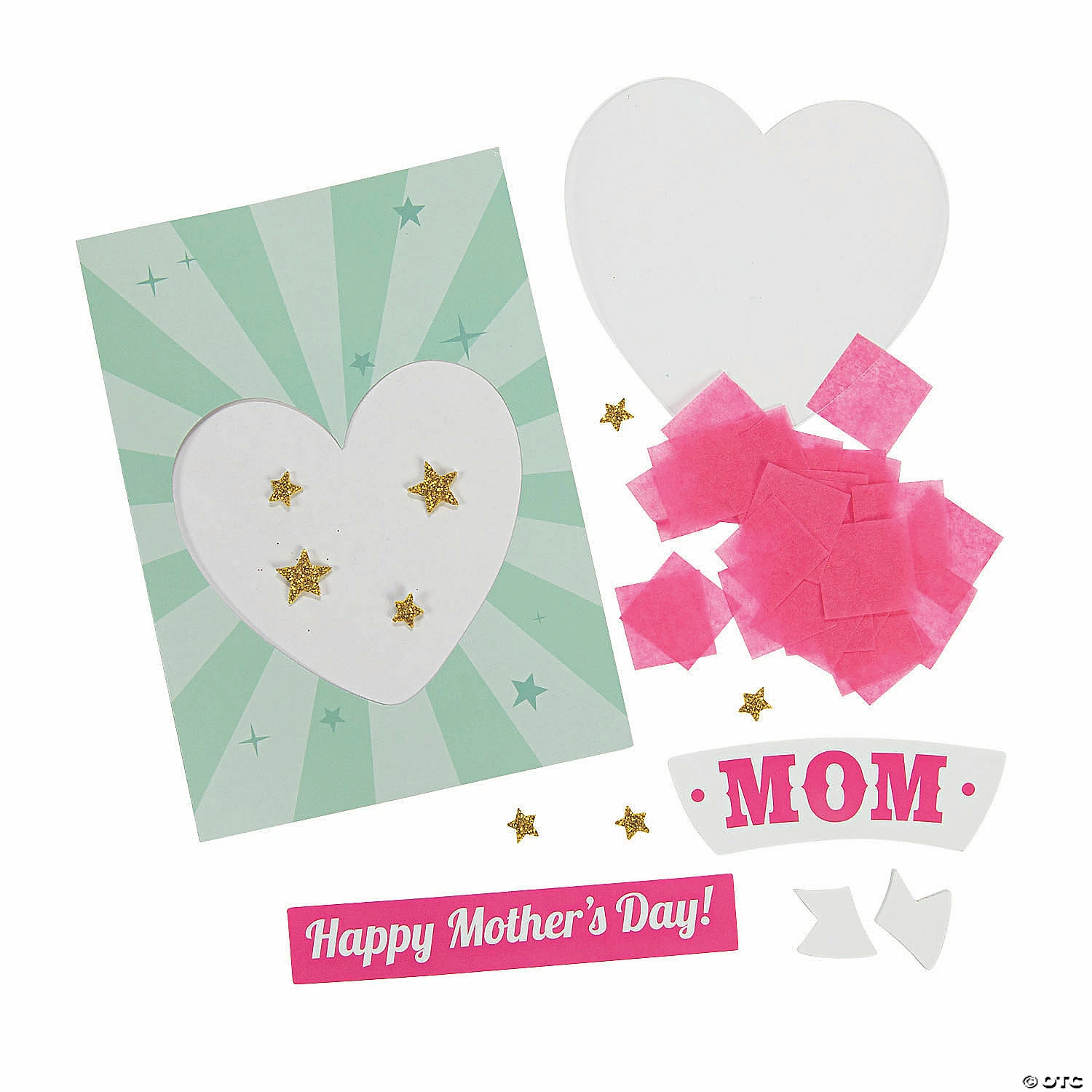 Outlet ⌛ Mother’s Day Card Craft Kit - Makes 12 ❤️ - Image 2
