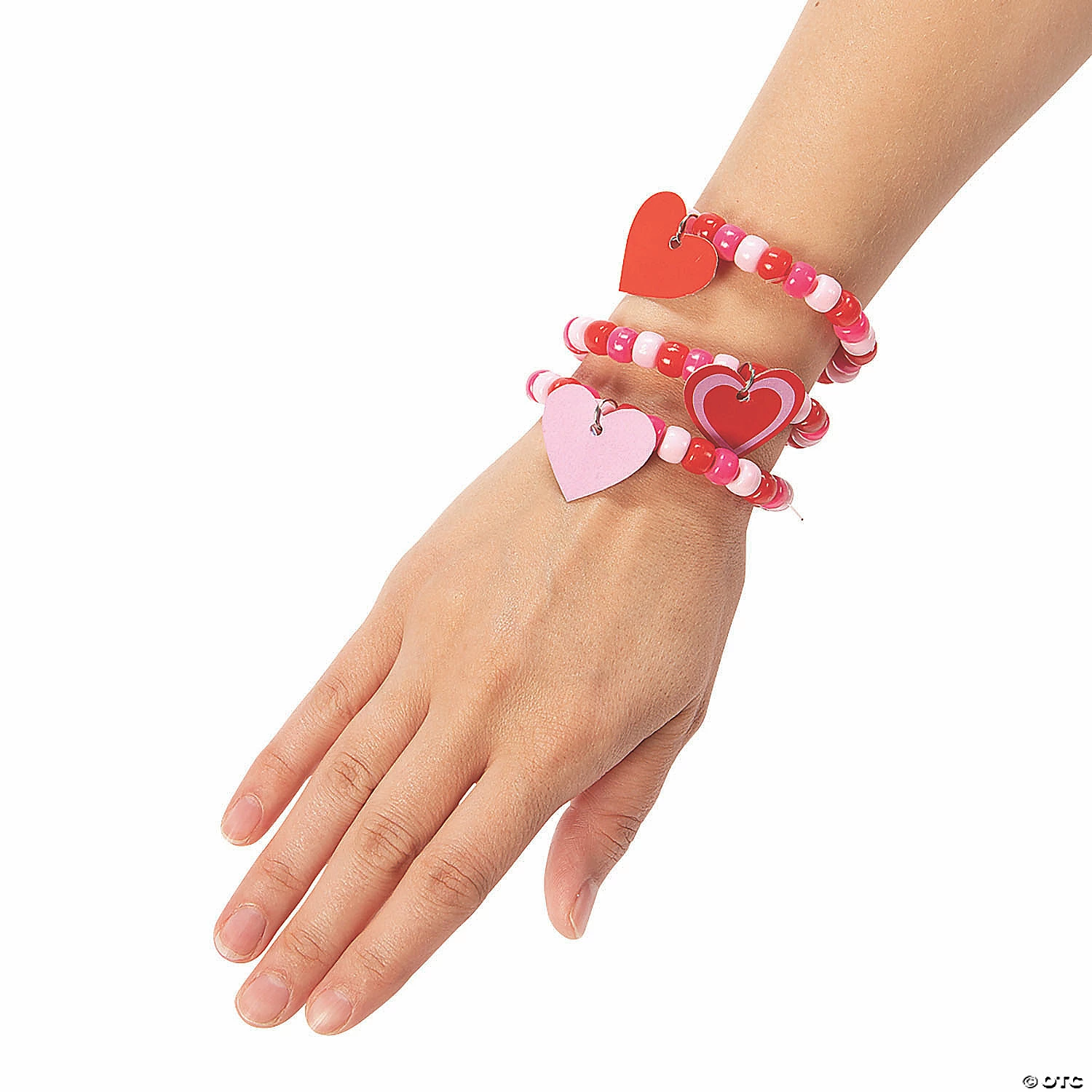 Best reviews of โ๏ธ Valentine Charm Beaded Bracelet Craft Kit - Makes 12 ๐ฏ - Image 3